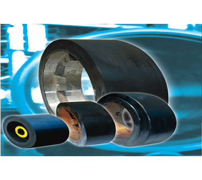 全膠輪、鐵芯膠輪