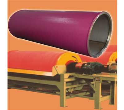 輥筒包膠、平面膠輥（磁選機用）